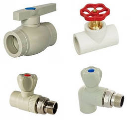 Крани та запірна арматура PPR