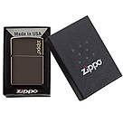 Запальничка Zippo 49180ZL Brown Color Image, фото 5