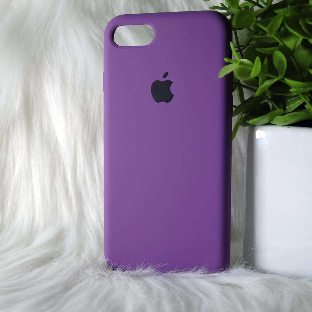 Чохол силіконовий для Айфон 7 8 / Iphone 7 8 фіолетовий "Original Silicone case", фото 1