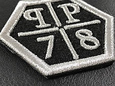 Нашивка pp78 philipp plein 70х60 мм, фото 3