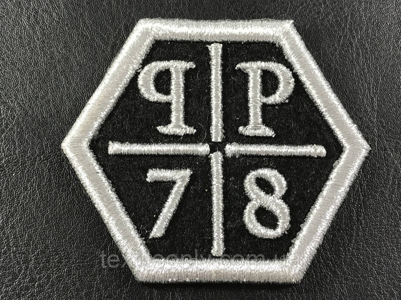 Нашивка pp78 philipp plein 70х60 мм