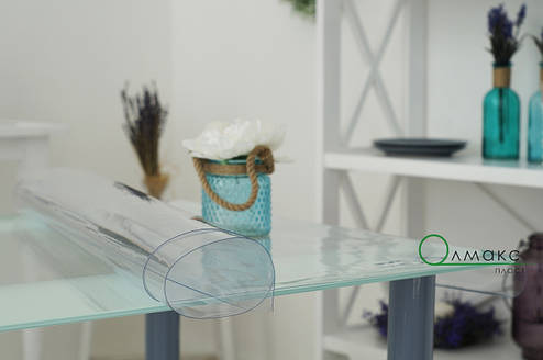 Гнучке скло, товщина 0,8 мм ширина рулона 100 см, фото 1