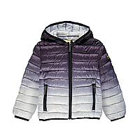 Куртка детская MEK 201MHAA008-913 черная с белым 128,152