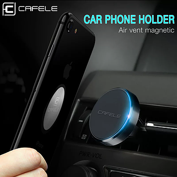 Магнітний тримач для смартфона в авто фірми "CAFELE".
