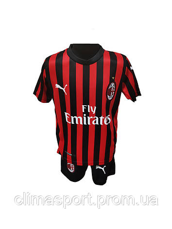 Футбольна форма дитяча без номера FC Milan (ФК Мілан), фото 1