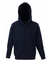 Детская премиум куртка-толстовка с капюшоном AZ Глубокий Темно-Синий 116 см