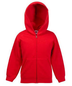 Дитяча преміум куртка-толстовка з капюшоном 40 Червоний 128 см