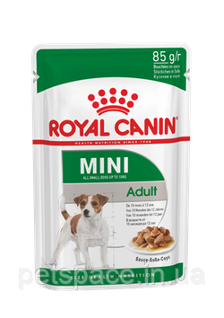 Корм для собак Royal Canin Wet Mini Adult (Роял Канін Вет Міні Едалт) 85г., фото 1