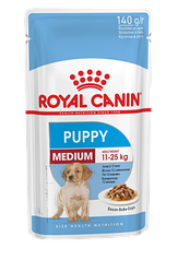 Корм для цуценят Royal Canin Medium Puppy (Роял Канін Медіум Паппі) 140 г.