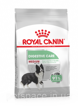 Корм для собак Royal Canin Medium Digestive care (Роял Канін Медіум Дайжестив КЕА) 3 кг.