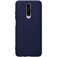 Nillkin Xiaomi Redmi K30 Rubber-wrapped Protective Case Blue Гумовий