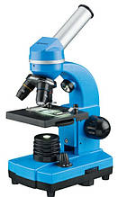 Микроскоп Bresser Biolux SEL 40x-1600x Blue синий