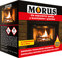 Порошок для удаления сажи и копоти из каминов и печей Bros Morus 50 г.