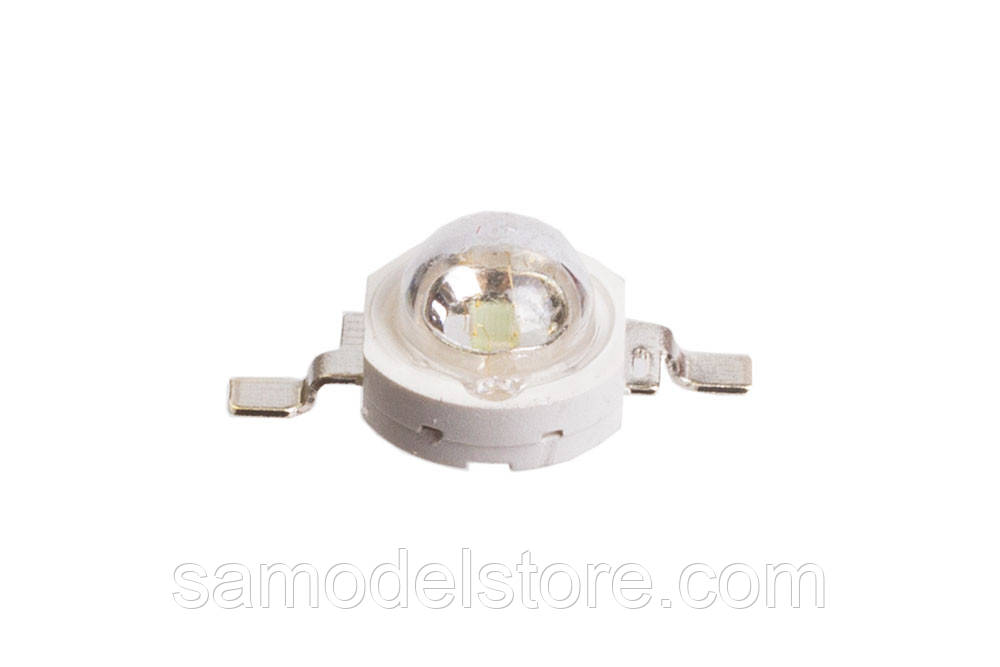 Над'яскравий світлодіод LED 3W зелений, фото 1