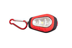 Брелок-ліхтар із карабіном 3led