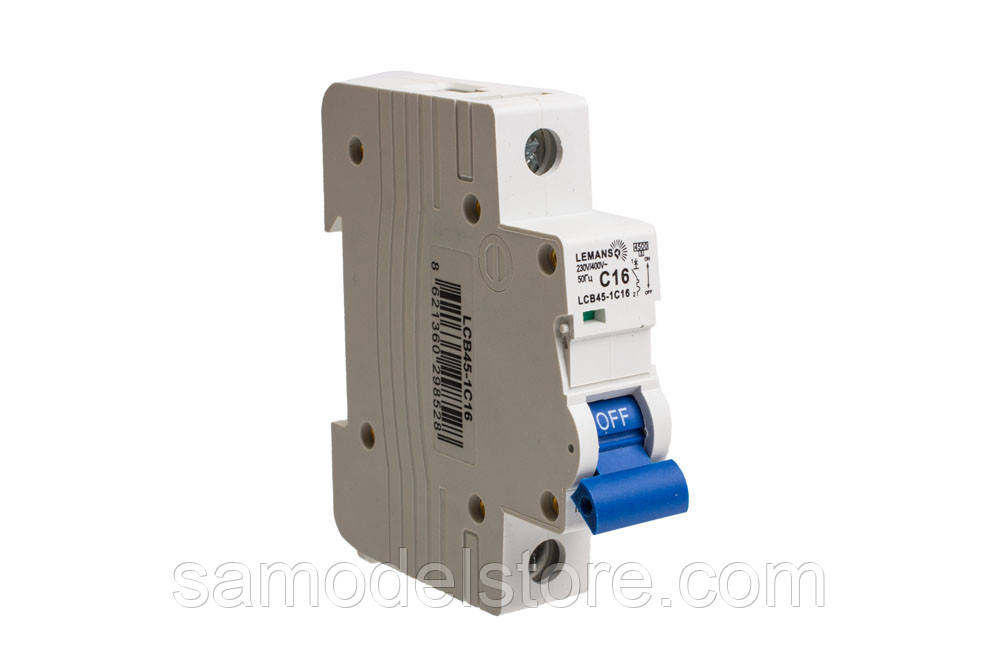 Дифавтомат Lemanso 4.5KA 1п+н 40А 30mA RCBO LBO45