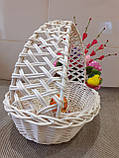 Великодній кошик з декором.Пасхальная корзина. Великодній декор. Кошик для пасти., фото 6
