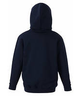Детская классическая куртка-толстовка с капюшоном AZ Глубокий Темно-Синий 152 см