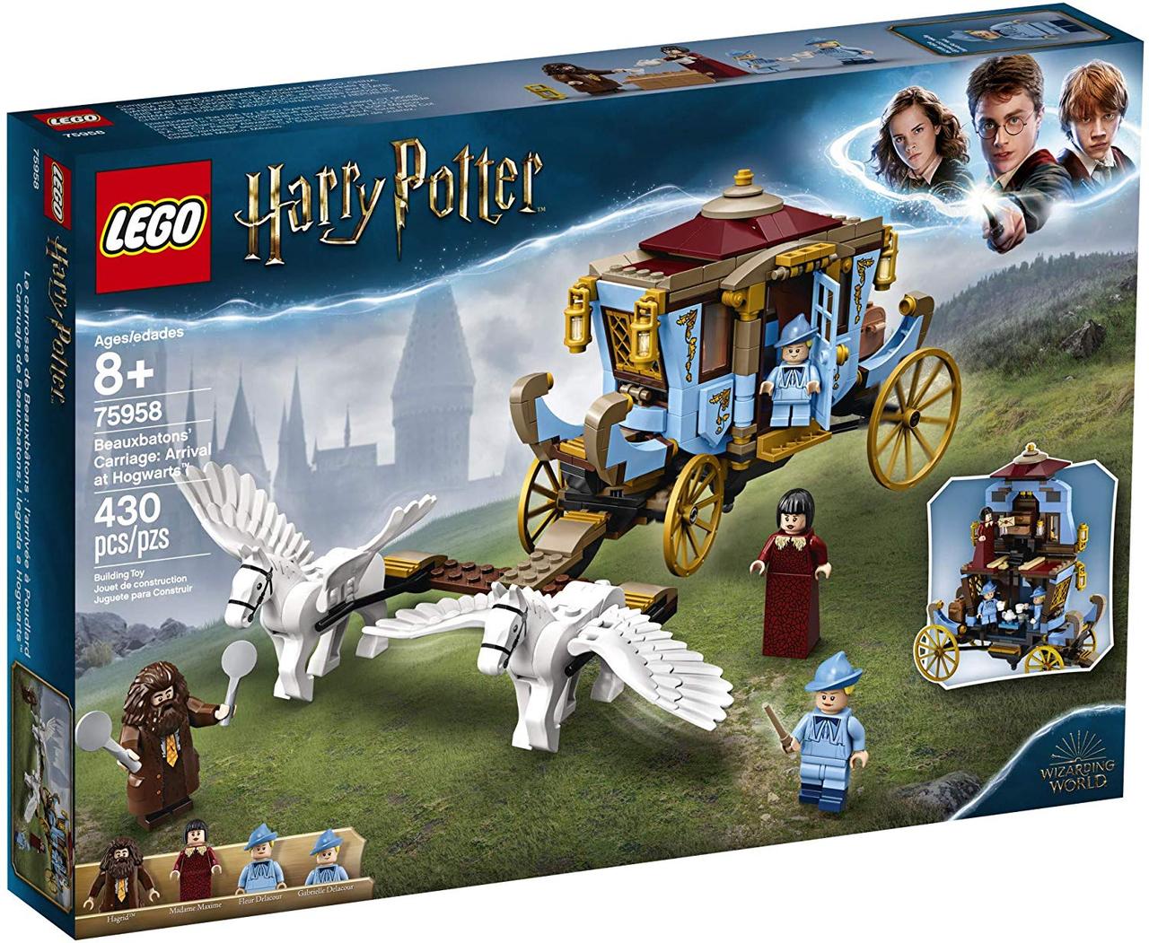 LEGO Harry Potter Бобатонська карета: прибуття до Гоґвортс (75958)