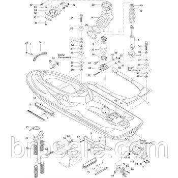 Натяжний болт Sea-Doo BRP Adjuster ring