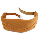 Маска для сну Silenta Comfort Brown + беруші, фото 2