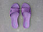 Жіночі босоніжки шльопанці фіолетові, фото 5
