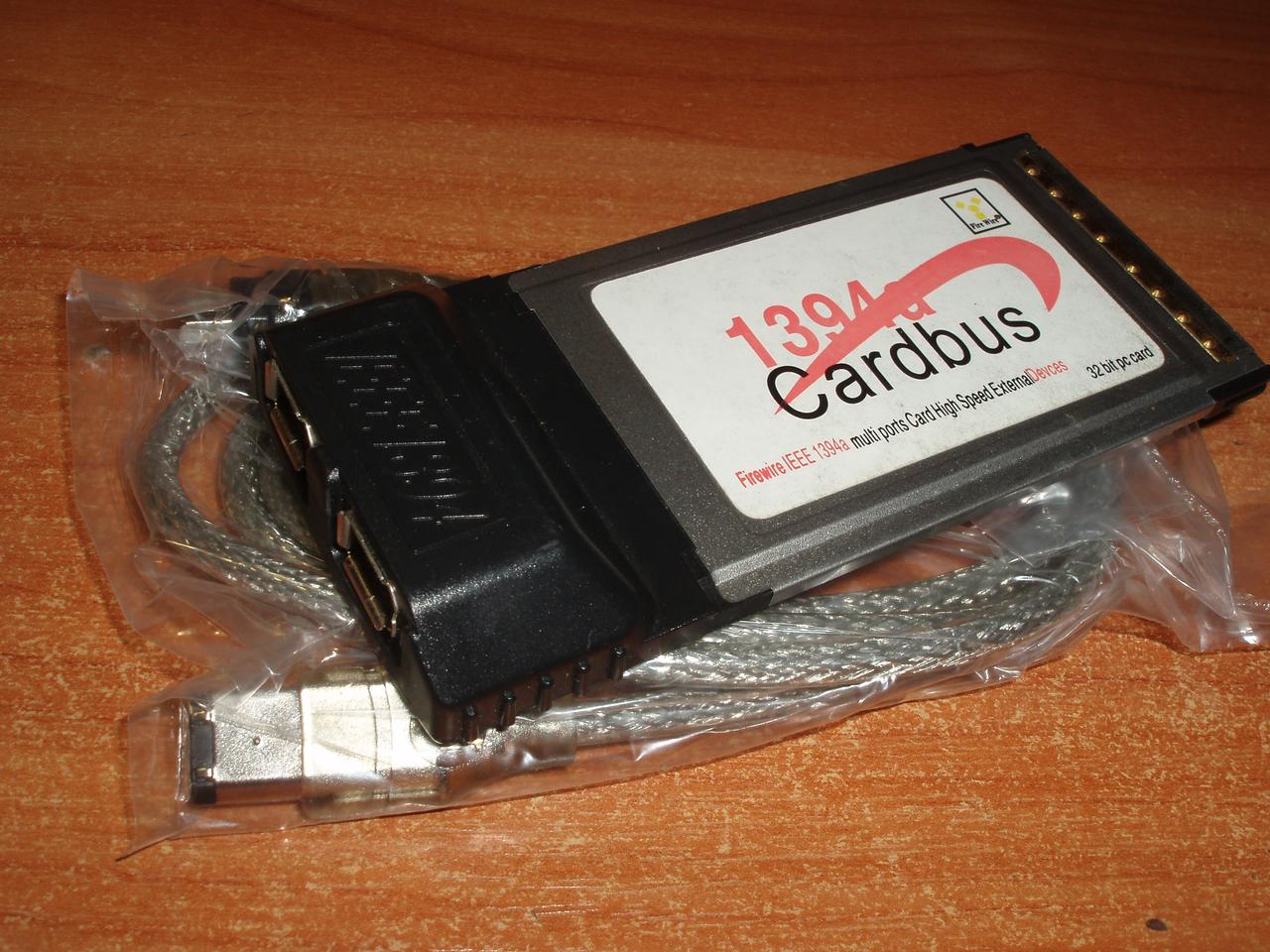 FireWire 1394 (2 port) PCMCIA для ноутбука CardBus (ID#1139483995 ...