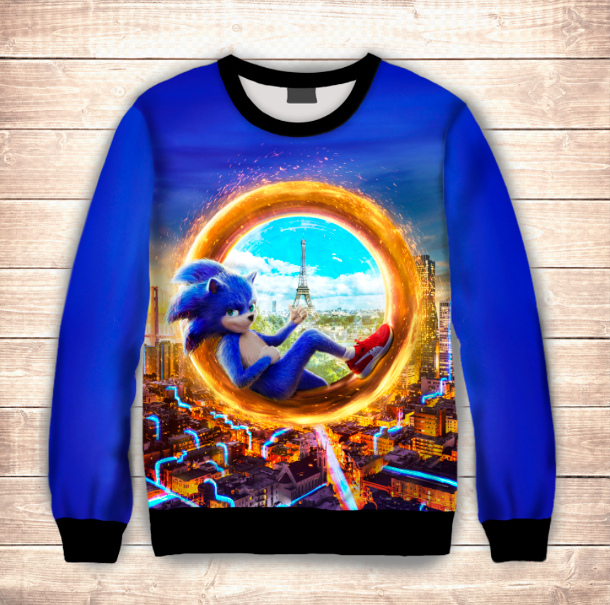 Світшот Їжак Sonic