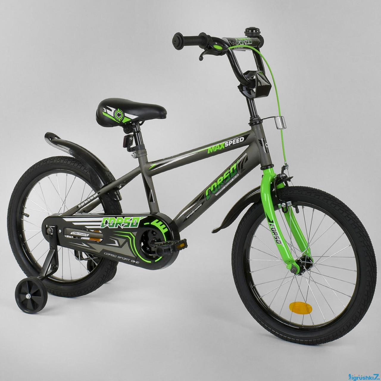 Купить Двухколесный детский велосипед 18 дюймов CORSO EX-18 N 3305 ...