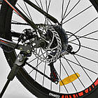 Велосипед Спортивний CORSO FURIOUS JYT 009 — 3962 колеса 24" дюйма GREEN рама металева 13", 21 швидкість, фото 4