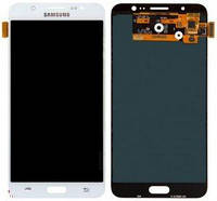 Дисплей для Samsung J710F, J710H Galaxy J7 2016 TFT с сенсором (тачскрином) белый (подсветка Оригинал)
