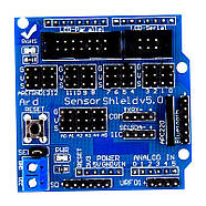 Arduino плата розширення Sensor Shield V5.0 (Сенсор шилд підключення датчиків), фото 4
