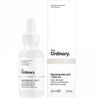 Сыворотка с ниацинамидом для лица The Ordinary Niacinamide 10% + Zinc 1%