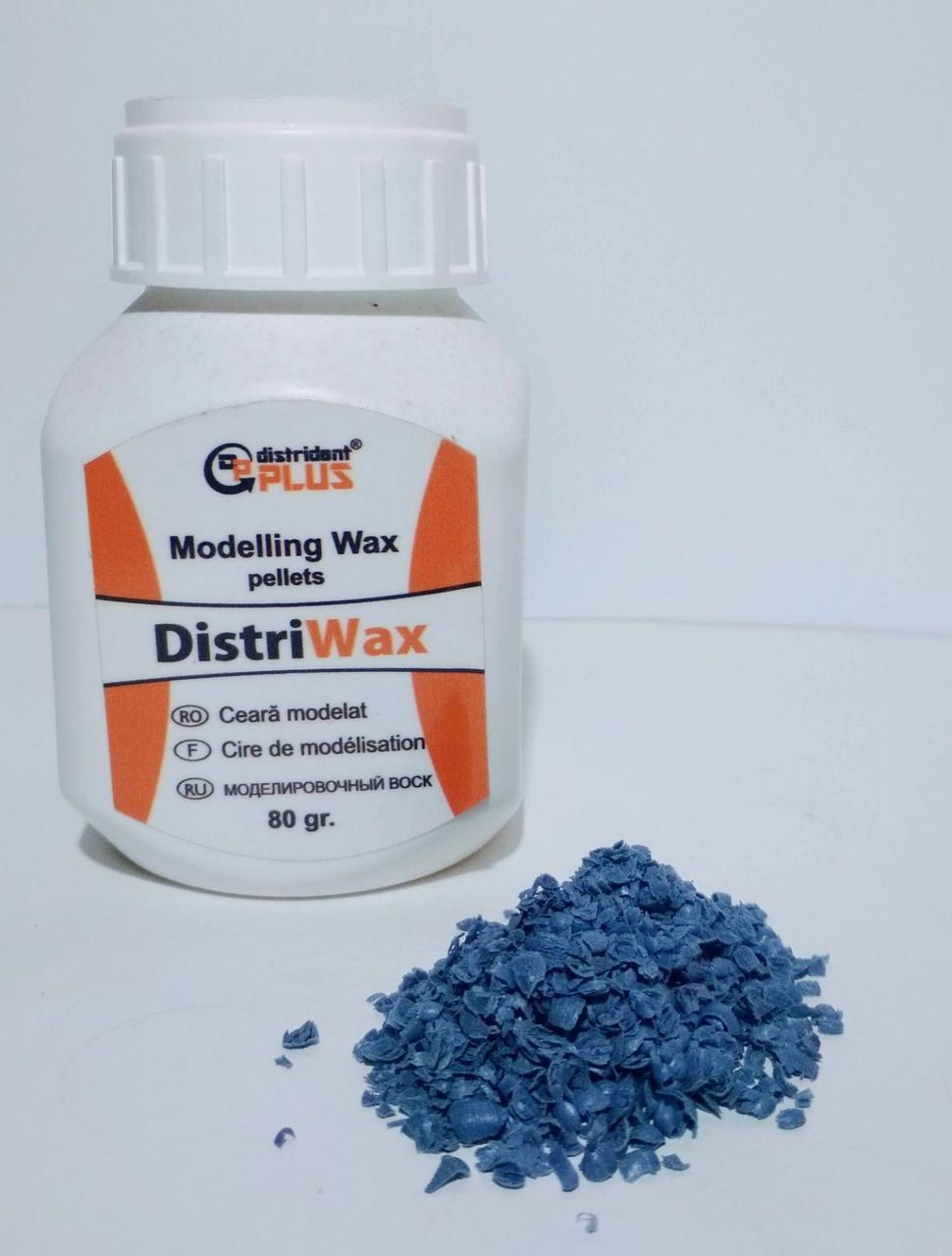Віск моделювальний modelling wax 80гр, Distrident Plus