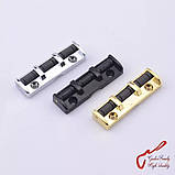 Роликовий топ-лок для електрогітари Top lock верхній поріжок хром, фото 2