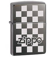 Зажигалка Zippo Checkerboard Black Ice, 324678