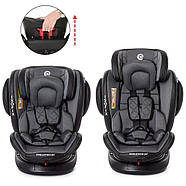 Дитяче автокрісло група 0+ 1-2-3, isofix, поворот 360) EL CAMINO EVOLUTION 360º ME 1045 Royal Dark Gray, фото 7