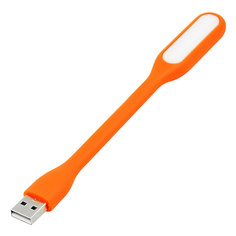 USB Led лампа, ліхтарик (жовтогаряча)