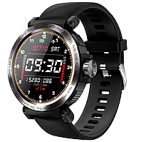 Чоловічий розумний смарт-годинник Full Touch Screen Sport Smart Watch RS17I Чорний