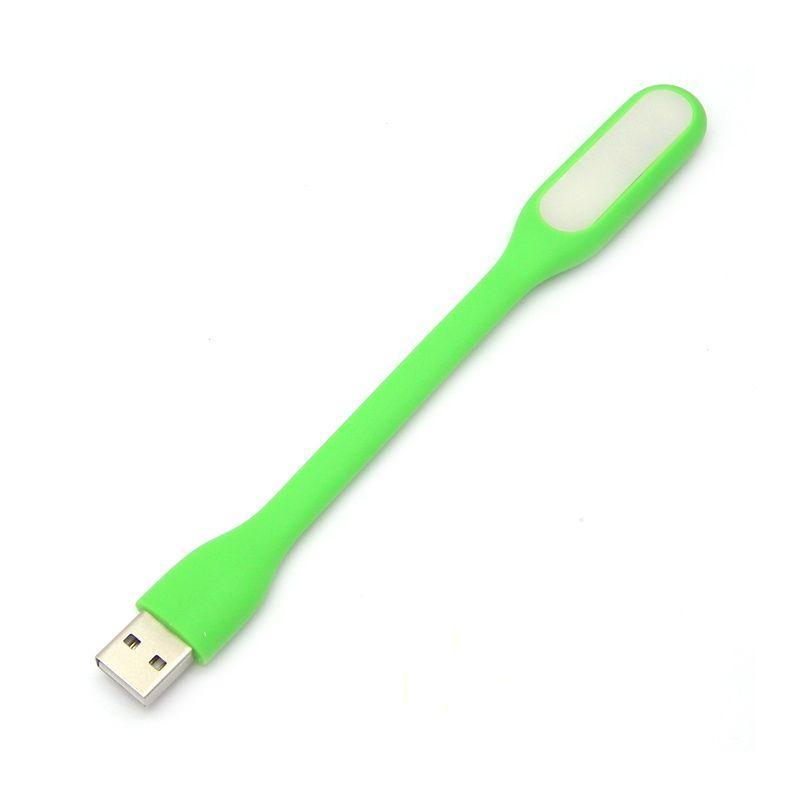 USB Led лампа, ліхтарик (зелена)