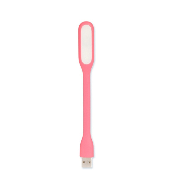 USB Led-лампа, ліхтарик (блискучий рожевий), фото 1