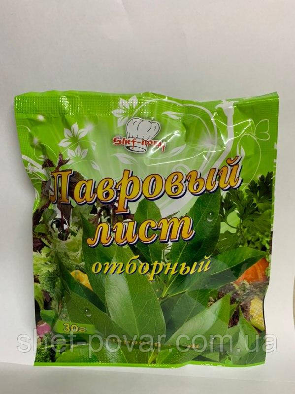 Лавровий лист 30 г ТМ "Shef-кухар"