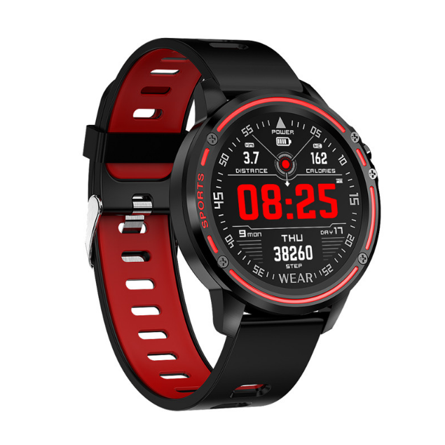 Cмарт-часы Full Touch Screen Sports Smart Watch NL87 Черно-красный ...