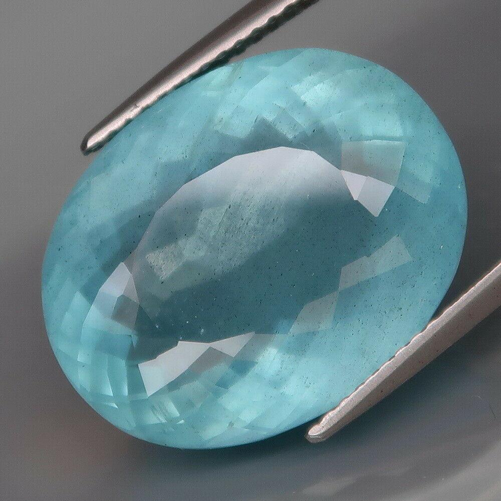 Аквамарин 16.91 карат 18.75 X 14.68 X 9.35 mm Сертифікат
