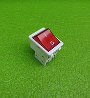 Кнопка вкл / выкл одинарная (ШИРОКАЯ) модель L01 / 16А / 250V / T125 (со светодиодом) Lmax Elektrik