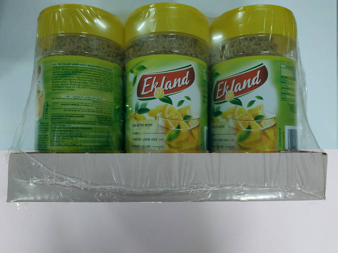 Купить Чай гранулированный Ekland лимон 350г, цена 74 ₴ — Prom.ua (ID ...