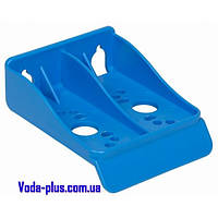 Одинарный универсальный пластиковый кронштейн к корпусам 5" и 10", син. цвет (FXBR1PВ)
