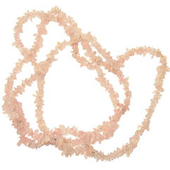 Намистини Відколи Кварц Рожевий Дрібний, Розмір від 4 до 9 мм, Фурнітура для Біжутерії
