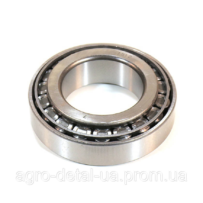 Підшипник 7512М кульковий радіально-упорний задній бортової передачі моста трактора Т 16,СШ 2540, фото 1