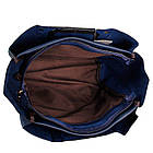 Сумка жіноча Fashion 2 в 1 темно-синя 401621Db, фото 4